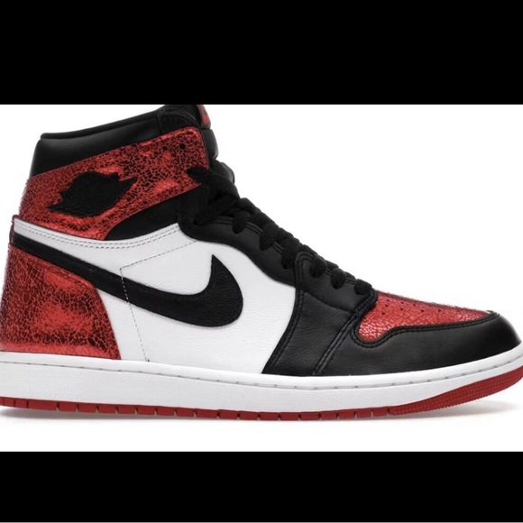 Air Jordan 1 Retro High OG RubyShoes men 10 women11.5 new